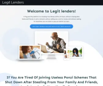 Legitlenders.club(Legit lenders) Screenshot