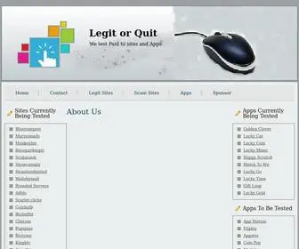 Legitorquit.com(Legitorquit) Screenshot