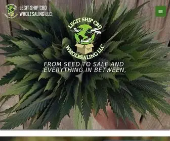 Legitshipcbd.com(Legit Ship CBD Wholesaling) Screenshot