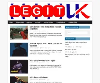 Legituk.com(United Kingdom Based Legitimate Multimedia Platform) Screenshot