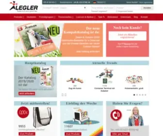 Legler-Online.com(Holzspielzeug-Hersteller) Screenshot