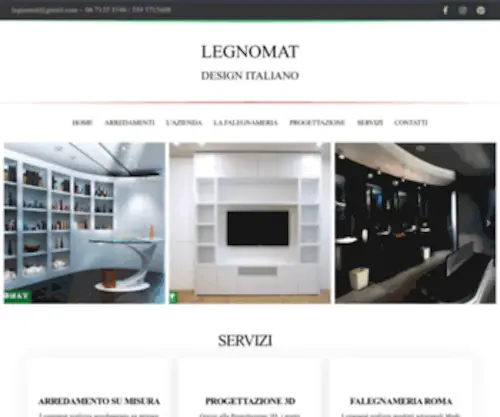 Legnomat.it(Legnomat Design Italiano) Screenshot