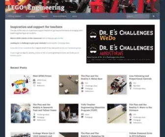 Legoengineering.com(Inspiration and support for LEGO) Screenshot