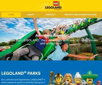 Legoland.com(LEGOLAND®) Screenshot
