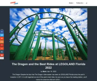 Legolandinflorida.com(LEGOLAND in Florida) Screenshot