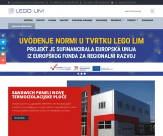 Legolim.hr(Proizvodnja i prodaja građevinske limarije) Screenshot