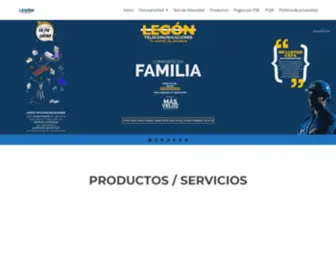 Legontelecomunicaciones.com(Leg) Screenshot