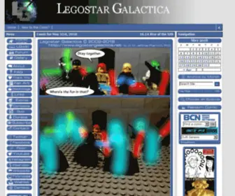 Legostargalactica.net(Legostar Galactica) Screenshot