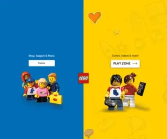 Legosurvey.com(LEGO.com Home) Screenshot