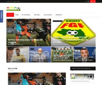 Legranddebatdufoot.com(Tout sur le football guin) Screenshot