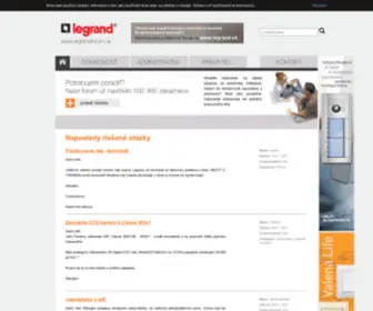Legrandforum.sk(Radi Vám poradíme) Screenshot