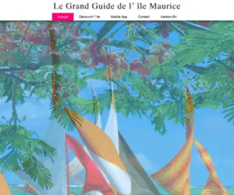 Legrandguide.com(LE GRAND GUIDE DE l' ÎLE MAURICE) Screenshot