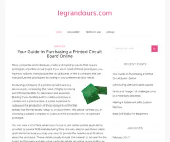 Legrandours.com(Buy a Domain Name) Screenshot