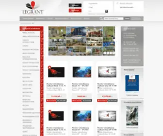 Legrant.com.pl(Witamy w sklepie) Screenshot