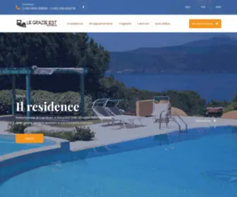 Legrazieest.com(Residence Le Grazie Est) Screenshot