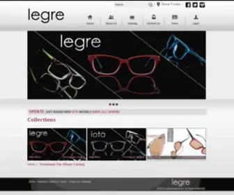 Legre.com(Legre frames have always reflected the world around us. Legre) Screenshot