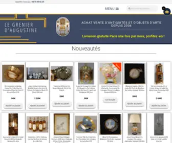 Legrenierdaugustine.com(Le Grenier d'Augustine) Screenshot