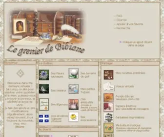 Legrenierdebibiane.com(Apprentissage) Screenshot