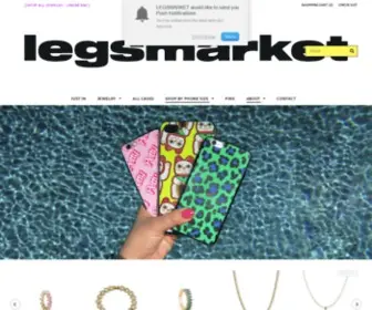 Legsmarket.com(Create an Ecommerce Website and Sell Online) Screenshot