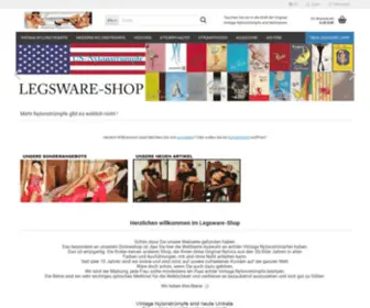 Legsware.com(Legsware Nylons Stockings) Screenshot