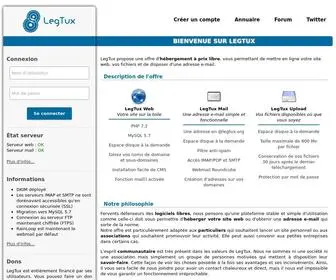 Legtux.org(Legtux) Screenshot