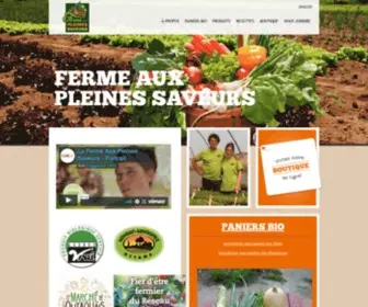 Legumesbiologiques.com(Ferme Aux Pleines Saveurs) Screenshot