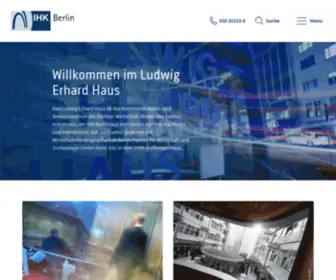 Leh-Berlin.de(Ludwig Erhard Haus Berlin) Screenshot