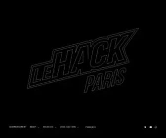 Lehack.org(Le French hacking scene) Screenshot