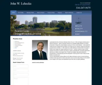 Leheckalaw.com(John W) Screenshot