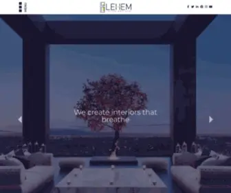 Leheminteriors.com(Lehem Interiors Ltd) Screenshot