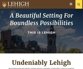 Lehigh.edu(Lehigh university) Screenshot