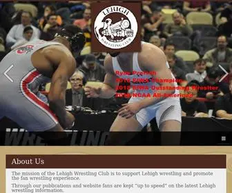 Lehighwrestling.com(Lehigh Wrestling Club) Screenshot