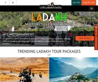 Lehladakhindia.com(Leh Ladakh India) Screenshot