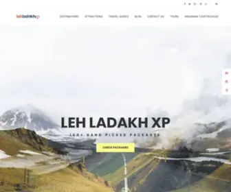 LehladakhXp.com(Leh Ladakh Tour Packages) Screenshot