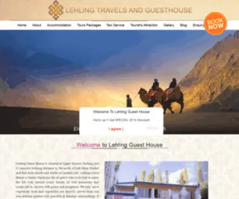 Lehlingguesthouse.com(Lehling Guest House) Screenshot