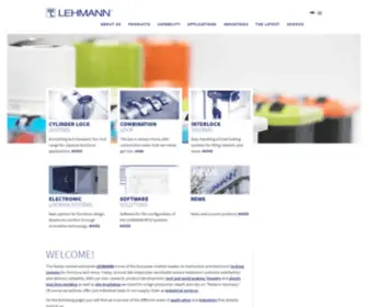 Lehmann-Locks.com(Start) Screenshot