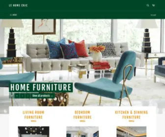 Lehomechic.com(LE HOME CHIC) Screenshot