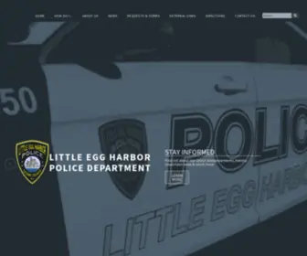 Lehpolice.org(Little Egg Harbor Police Department) Screenshot