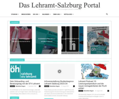 Lehramt-Salzburg.at(Das Lehramt) Screenshot