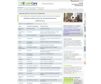 Lehrcare.de(Lehrcare) Screenshot