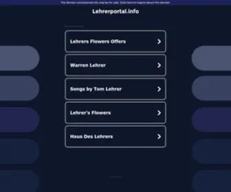 Lehrerportal.info(Bildung) Screenshot