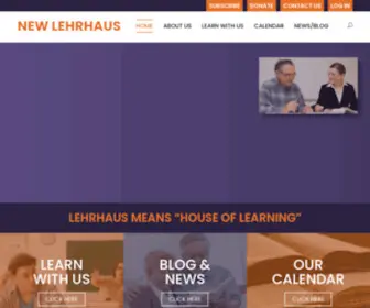 Lehrhaus.org(HaMaqom) Screenshot
