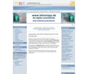 Lehrproben.de(Lehrproben) Screenshot