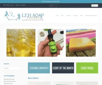 Lehsoap.com(Leh soap company) Screenshot