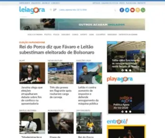 Leiagora.com.br(Portal de Notícias) Screenshot