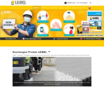 Leibel.co.id(LEIBEL Bata Ringan Panel Lantai Ringan dan Dry Mortar Berkualitas) Screenshot
