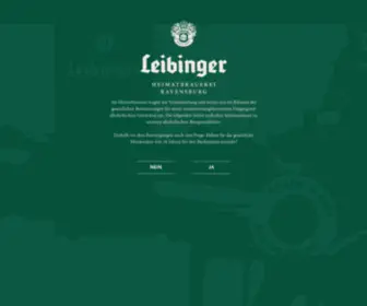 Leibinger.de(Willkommen bei Leibinger) Screenshot