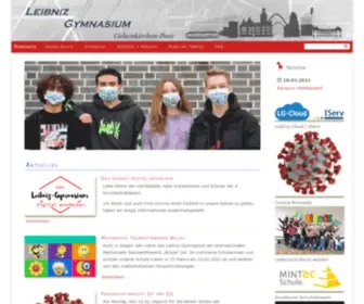 Leibniz-GYmnasium.net(Leibniz-Gymnasium Gelsenkirchen) Screenshot