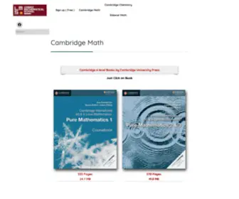 Leibniz-Math.org(IGCSE) Screenshot