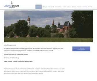 Leibnizschule-FFM.de(Leibnizschule Frankfurt) Screenshot